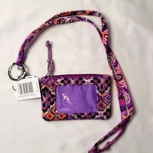 Vera Bradley Lighten Up Zip ID Case